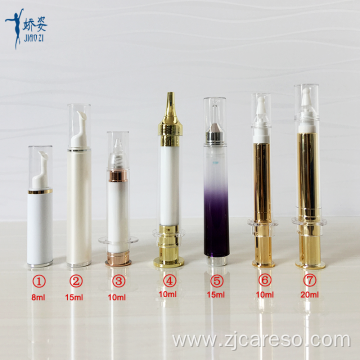 Airless Syringe Bottle for Cosmetic